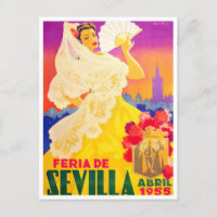 1955 Feria de Sevilla vintage travel