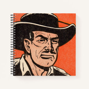 1955 Western bad guy from Billy the Kid comics Notebook