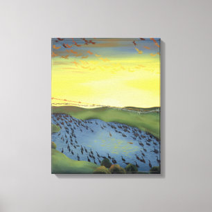 1956 1988 CANVAS PRINT