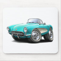 1956-57 Corvette Aqua Car