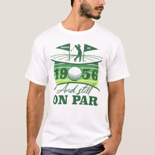 1956 70th Birthday Golf Lovers T-Shirt
