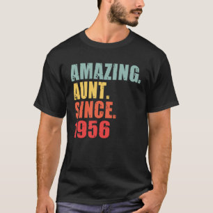 1956 Amazing Aunt Since 1956 T-Shirt