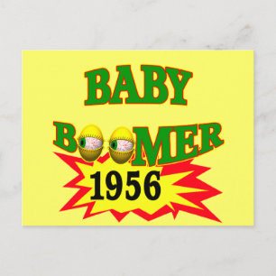 1956 Baby Boomer Postcard