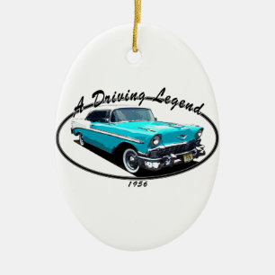 1956 BEL AIR BLUE CERAMIC TREE DECORATION