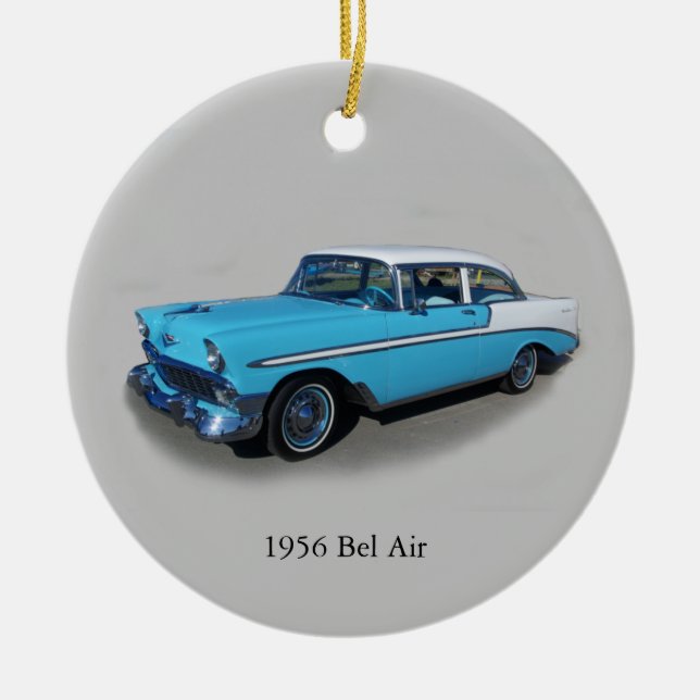 1956 Bel Air ornament (Front)