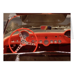 1956 Chevrolet Corvette Steering Wheel and Dash