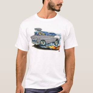 1956 Chevy 150-210 Grey Car T-Shirt