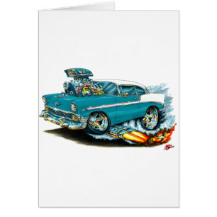 1956 Chevy 150-210 Teal Car