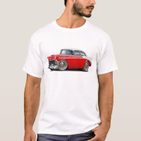 1956 Chevy Belair Red-White Car