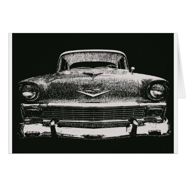 1956 CHEVY SKETCH (Front Horizontal)