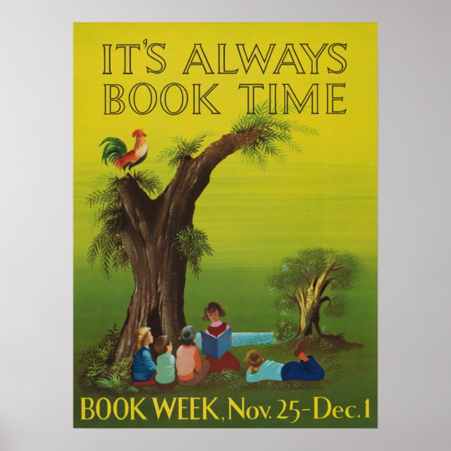 1956 Children's Book Week Poster (Front)