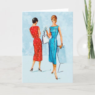 1956 Fashion Card
