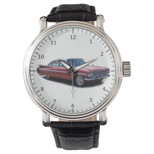 1956  Impala with tail fins watch (Front)
