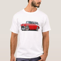 1956 Nomad Red-White Top Car