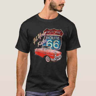 1957 57 chevys truck bel air vintage retro car str T-Shirt