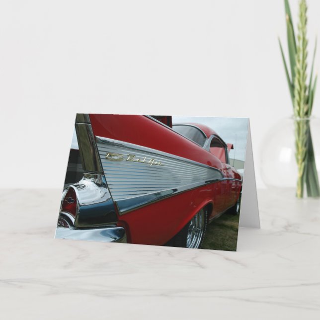 1957 Bel Air Card (Front)