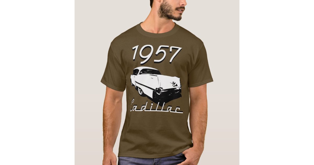 1957 Cadillac T-Shirt | Zazzle.co.nz