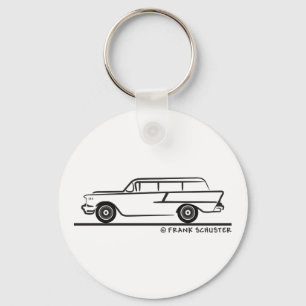 1957 Chevrolet 1-50 Stationwagon Key Ring