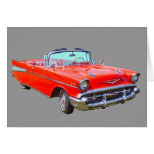 1957 Chevrolet Bel Air Convertible Antique Car
