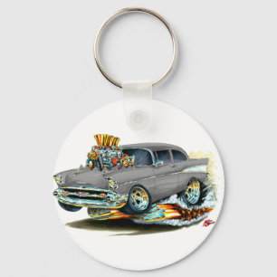 1957 Chevy 150-210 Grey Car Key Ring