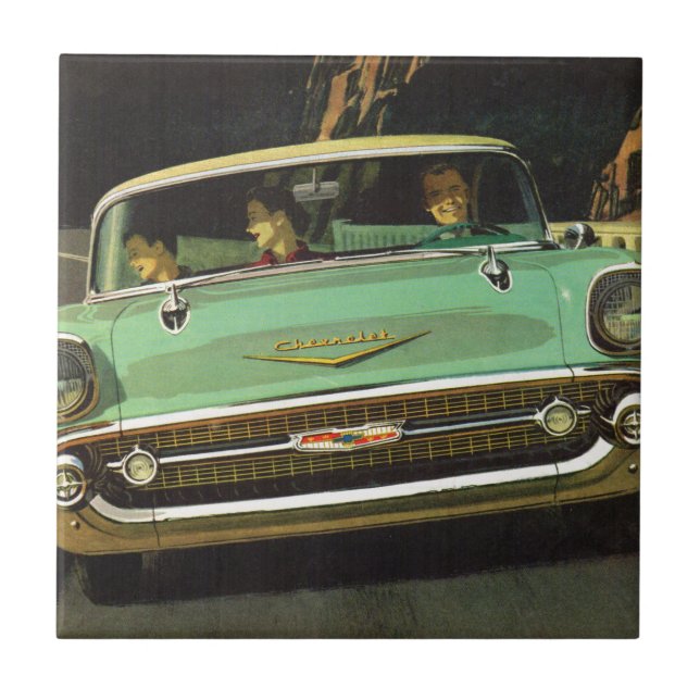 1957 Chevy Bel Air Tile (Front)