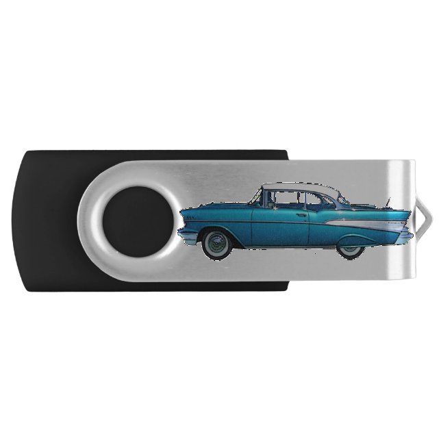 1957 Chevy BelAire classic car USB drive (Front)