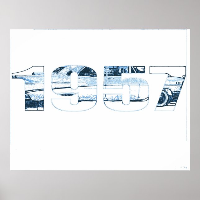 1957 Chevy Poster (Front)