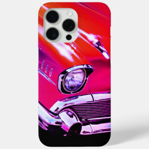 1957 Chevy Red & with Chrome Accents iPhone 15 Pro Max Case