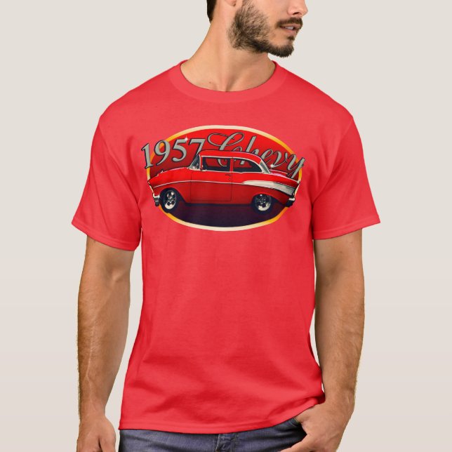 1957 Chevy Vintage gift T-Shirt (Front)