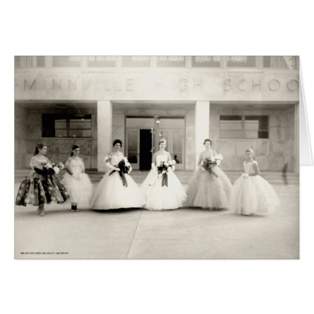 1957 City High Homecoming Queen (Front Horizontal)