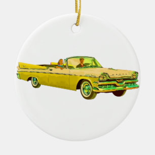 1957 Dodge Custom Royal Lancer Ceramic Tree Decoration