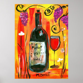 1957 Merlot Poster