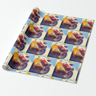 1957 Monaco Grand Prix Wrapping Paper