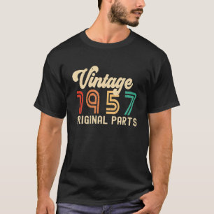 1957 Original Parts 65Th Birthday 65 Years Vintage T-Shirt