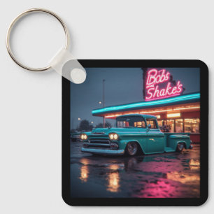 1958 Chevrolet 3100 stepside pickup Key Ring