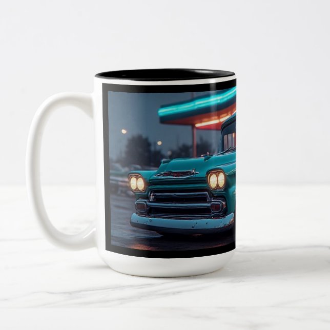 1958 Chevrolet Apache 3100 Two-Tone Coffee Mug (Left)