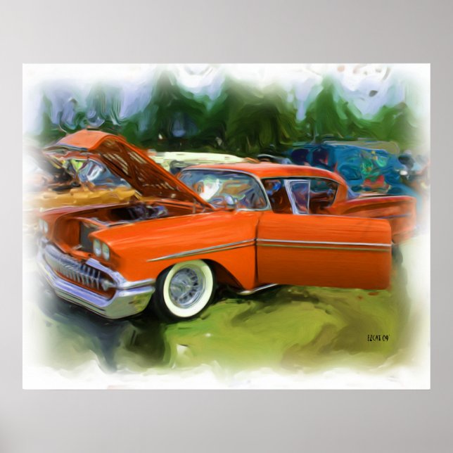 1958 Chevy Impala Poster (Front)