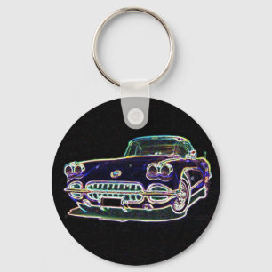1958 Corvette Key Ring