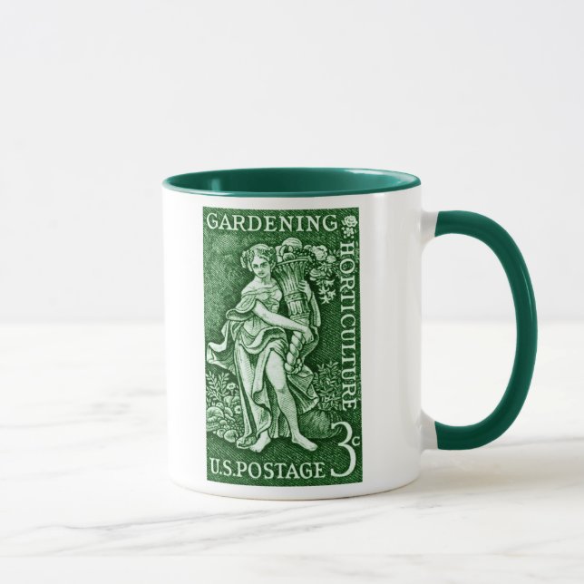 1958 Gardening + Horticulture Stamp Mug (Right)