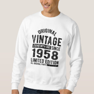 1958 Vintage Birthday Sweatshirt