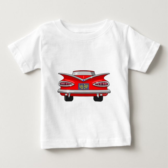 1959 Chevrolet Chevy Impala Pass Envy Baby T-Shirt (Front)