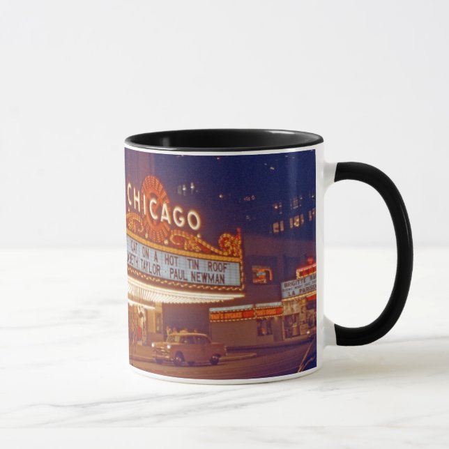 1959 Chicago Theatere Photo on Coffee Mug (Right)