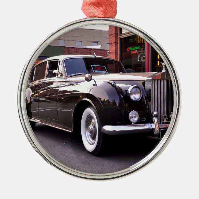 1959 Classic Rolls Royce Metal Tree Decoration (Front)