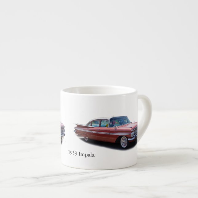 1959 Impala espresso mug (Front Right)