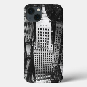 1960:  An aerial view of a Chicago skyscraper iPhone 13 Case