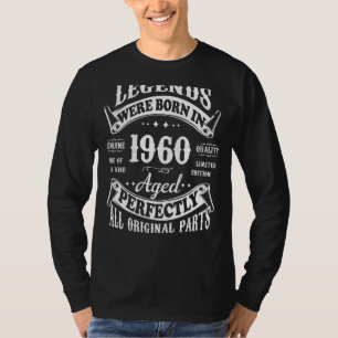 1960 Birthday  63 Years Old Women Men 63rd Birthda T-Shirt