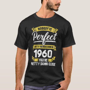 1960 Birthday Vintage Distressed Design T-Shirt