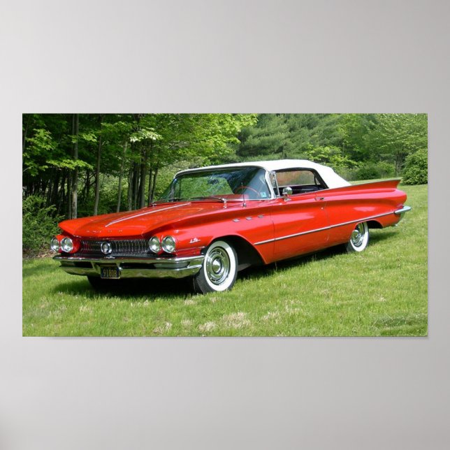 1960 Buick LeSabre Convertible Poster (Front)