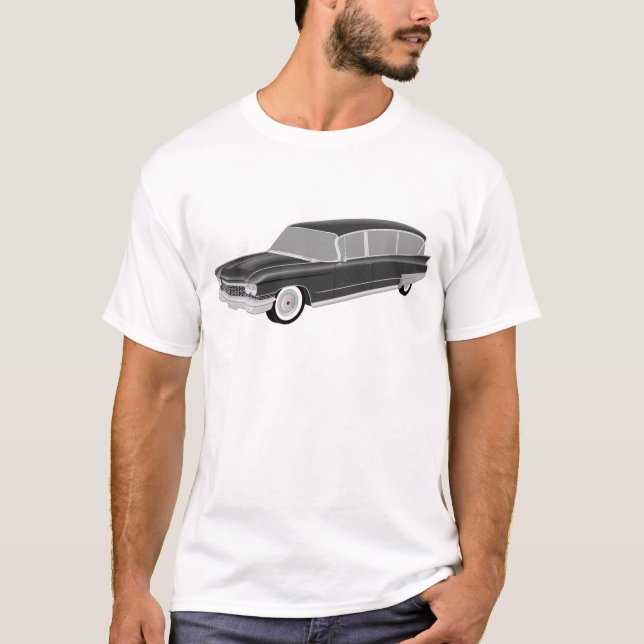 1960 Cadillac Hearse T-Shirt (Front)