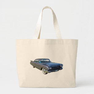 1960 Cadillac Luxury Car Large Tote Bag